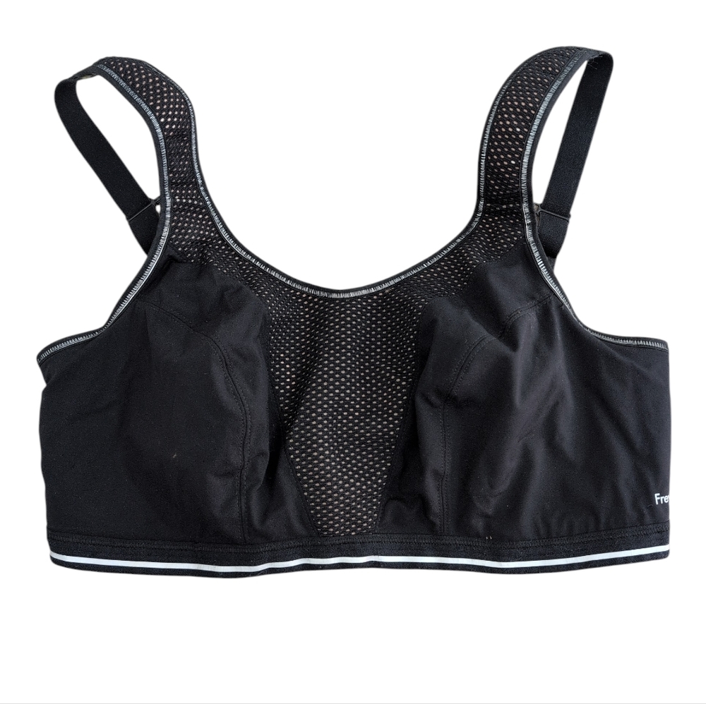Freya Force Bra, Crop Top Soft Cup, Black, New, UK Size 34G US Sz 34I